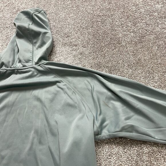 Columbia Sportswear Hoodie Sweatshirt Mens Medium Light Blue Pullover Graphic - Picture 14 of 16